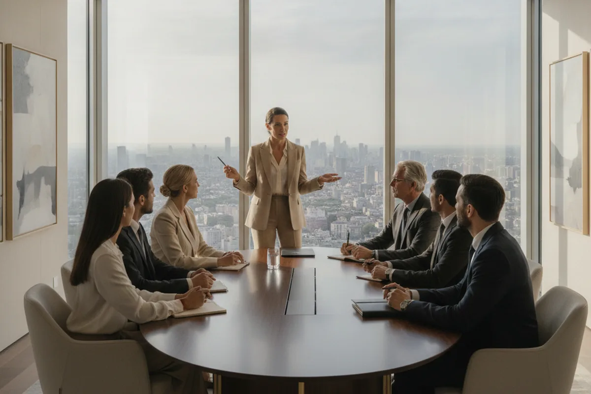 Leadership meeting on AI adoption priorities